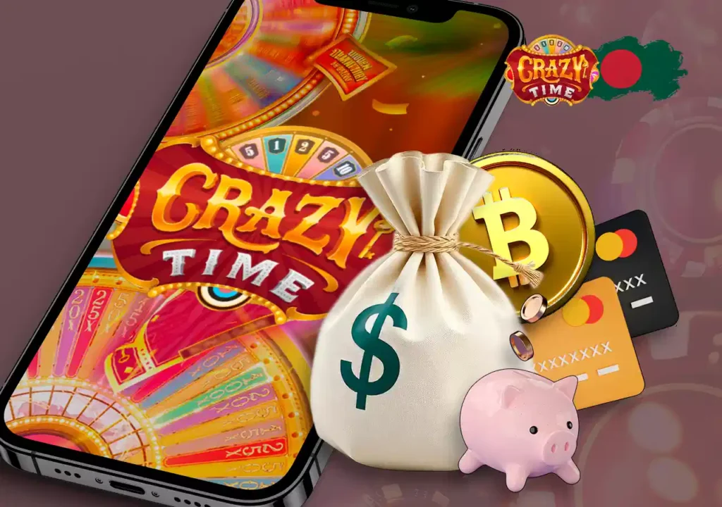 Game logo and deposit and withdrawal options